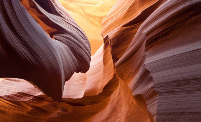 Antelope Canyon in Page, Arizona provides a backdrop for many films.